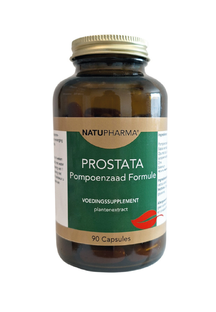 Natupharma Prostata Pompoenzaad Formule Capsules 90CP Natupharma Prostata Pompoenzaad Formule Capsules 90CP