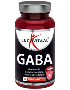 Lucovitaal Gaba Smelttabletten 90TB  Lucovitaal Gaba Smelttabletten 90TB