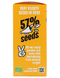 Leev Multiseed Lowcarb Crackers 80GR zijkant verpakking