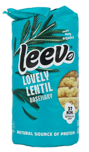 Leev Bio Lovely Lentil Cakes Rosemary 117GR Leev Bio Lovely Lentil Cakes Rosemary 117GR