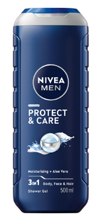 Nivea Men - Protect & Care 3-in-1 Shower Gel 500ML Nivea Men - Protect & Care 3-in-1 Shower Gel 500ML
