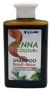 Evi Line Henna Colour+ Shampoo Rood (300ml) | De Online Drogist