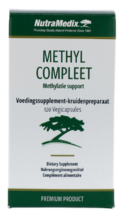 Nutramedix Nutrimedix Methyl Compleet Capsules 120VCP Nutramedix Nutrimedix Methyl Compleet Capsules 120VCP