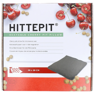Hittepit Heatable Cherry Pit Pillow Vierkant Eco 1ST Hittepit Heatable Cherry Pit Pillow Vierkant Eco 1ST