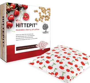 Hittepit Heatable Cherry Pit Pillow Vierkant Red Cherry 1ST Hittepit Heatable Cherry Pit Pillow Vierkant Red Cherry 1ST