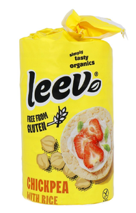 Leev Chickpea With Rice Wafels 100GR Leev Chickpea With Rice Wafels 100GR