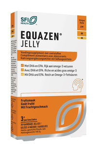 Equazen Jelly Omega 3 & 6 Vetzuren Kauwbare Jellies 30ST Equazen Jelly Omega 3 & 6 Vetzuren Kauwbare Jellies 30ST