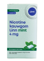 Linn Nicotine Kauwgom Mint 4mg 96ST Linn Nicotine Kauwgom Mint 4mg 96ST