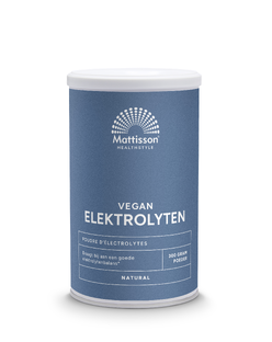 Mattisson HealthStyle Elektrolyten Natural Poeder 300GR 