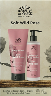 Urtekram Dare To Dream Body Wash & Body Lotion Soft Wild Rose Giftset 1ST Urtekram Dare To Dream Body Wash & Body Lotion Soft Wild Rose Giftset 1ST