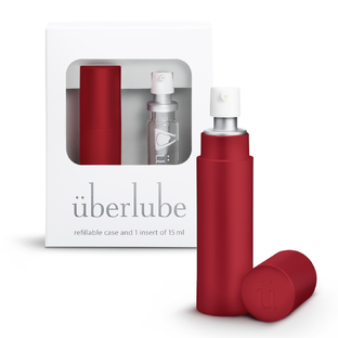 Uberlube Hervulbaar Glijmiddel Rood 15ML 