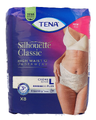 TENA Silhouette Classic High Waist Underwear Crème 44-54 L Plus 8ST TENA Silhouette Classic High Waist Underwear Crème 44-54 L Plus 8ST