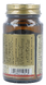 Solgar Folate (Folaat) 400 mcg Tabletten 50TB Zijkant 1 pot