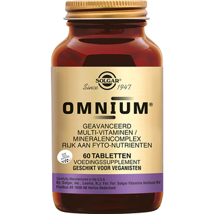 Solgar Omnium® Multivitamine Tabletten 60TB Solgar Omnium® Multivitamine Tabletten 60TB