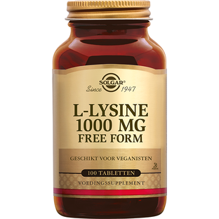 Solgar L-Lysine 1000 mg Tabletten 100TB Solgar L-Lysine 1000 mg Tabletten 100TB