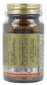 Solgar Folacin (Foliumzuur) 400 mcg Tabletten 100TB Zijkant 2 pot