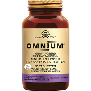 Solgar Omnium® Multivitamine Tabletten 30TB  Solgar Omnium® Multivitamine Tabletten 30TB