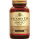 Solgar Vitamine D-3 1000 IU (25 mcg) Tabletten 90TB Solgar Vitamine D-3 1000 IU (25 mcg) Tabletten 90TB