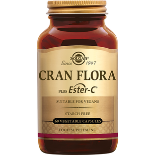 Solgar Cran Flora (Cranberry) Capsules 60VCP 