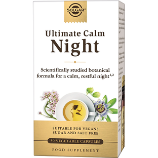 Solgar Ultimate Calm Night (Nachtrust*) Capsules 30VCP Solgar Ultimate Calm Night (Nachtrust*) Capsules 30VCP