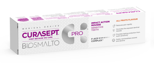 Curasept Biosmalto Pro Impact Action Mousse Sensitive 50ML 