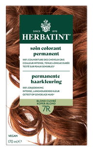 Herbatint Permanente Haarkleuring 7R Koper Blond 170ML Herbatint Permanente Haarkleuring 7R Koper Blond 170ML