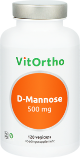 VitOrtho D-Mannose 500mg Capsules 120VCP 