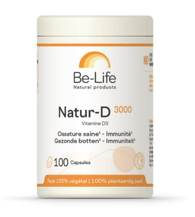 Be-Life Natur-D 3000 Capsules 100CP Be-Life Natur-D 3000 Capsules 100CP