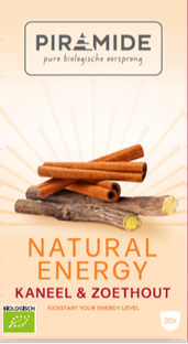 Piramide Natural Energy Kaneel & Zoethout Thee 20ZK Piramide Natural Energy Kaneel & Zoethout Thee 20ZK