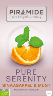 Piramide Pure Serenity Sinaasappel & Munt Thee 20ZK 