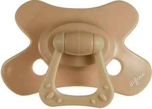 Difrax Fopspeen Natural 6+ Maanden - Caramel 1ST Difrax Fopspeen Natural 6+ Maanden - Caramel 1ST