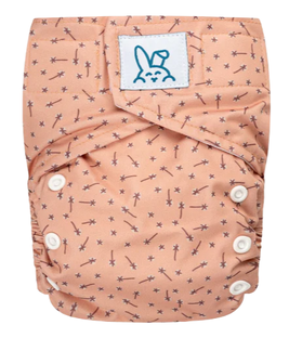 Bumbuns Easy Herbruikbare Luier Dandelion Apricot Klittenband 1ST Bumbuns Easy Herbruikbare Luier Dandelion Apricot Klittenband 1ST