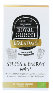 Royal Green Stress & Energy Capsules 60VCP Royal Green Stress & Energy Capsules 60VCP