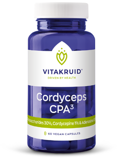 Vitakruid Cordyceps CPA3 mycelium extract 12:1 60VCP Vitakruid Cordyceps CPA3 mycelium extract 12:1 60VCP