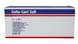 Delta-Cast Delta Cast Soft Blauw Stabilisatie Verband 1.8x2,5 Cm 10ST verpakking