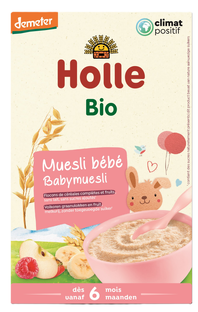 Holle Bio Baby Muesli Melkvrij 250GR Holle Bio Baby Muesli Melkvrij 250GR