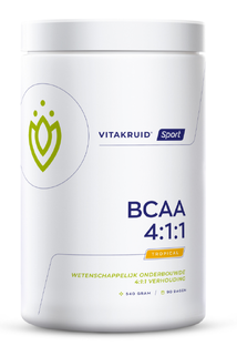 Vitakruid BCAA 4:1:1 Leucine Isoleucine Valine 540GR Vitakruid BCAA 4:1:1 Leucine Isoleucine Valine 540GR
