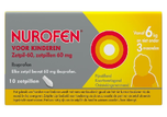 Nurofen voor Kinderen Zetpil 60mg 10ST Nurofen voor Kinderen Zetpil 60mg 10ST