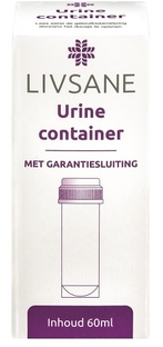 Livsane Urine Container 60ml 1ST 