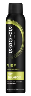 Syoss Pure Perfume Free Dry Shampoo Silicon Free 200ML Syoss Pure Perfume Free Dry Shampoo Silicon Free 200ML