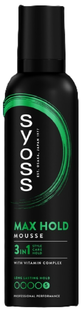 Syoss 3in1 Max Hold Mousse Hold 5 250ML Syoss 3in1 Max Hold Mousse Hold 5 250ML