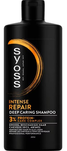De Online Drogist Syoss Intense Repair Shampoo 3% Protein 440ML aanbieding