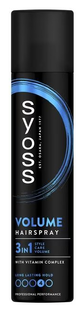 Syoss 3in1 Volume Hairspray Hold 4 300ML Syoss 3in1 Volume Hairspray Hold 4 300ML