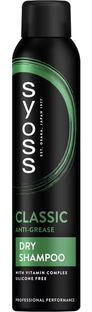 De Online Drogist Syoss Classic Anti Grease Dry Shampoo Silicon Free 200ML aanbieding