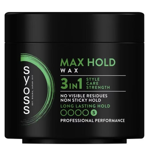 Syoss 3in1 Max Hold Wax Hold 5 150ML Syoss 3in1 Max Hold Wax Hold 5 150ML