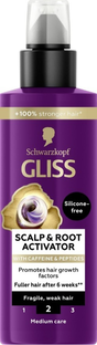 Schwarzkopf Gliss Kur Gliss Scalp & Root Activator Silicon Free 2 100ML Schwarzkopf Gliss Kur Gliss Scalp & Root Activator Silicon Free 2 100ML