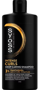 Syoss Intense Curls Deep Caring Shampoo 3% Panthenol Moisture 440ML Syoss Intense Curls Deep Caring Shampoo 3% Panthenol Moisture 440ML