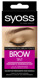 Syoss Brow Tint Donkerbruin 1ST Syoss Brow Tint Donkerbruin 1ST