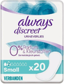 Always Discreet Small 0% Parfum & Kleurstoffen 20ST Always Discreet Small 0% Parfum & Kleurstoffen 20ST