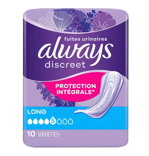 Always Discreet Protection Integrale Long 10ST Always Discreet Protection Integrale Long 10ST